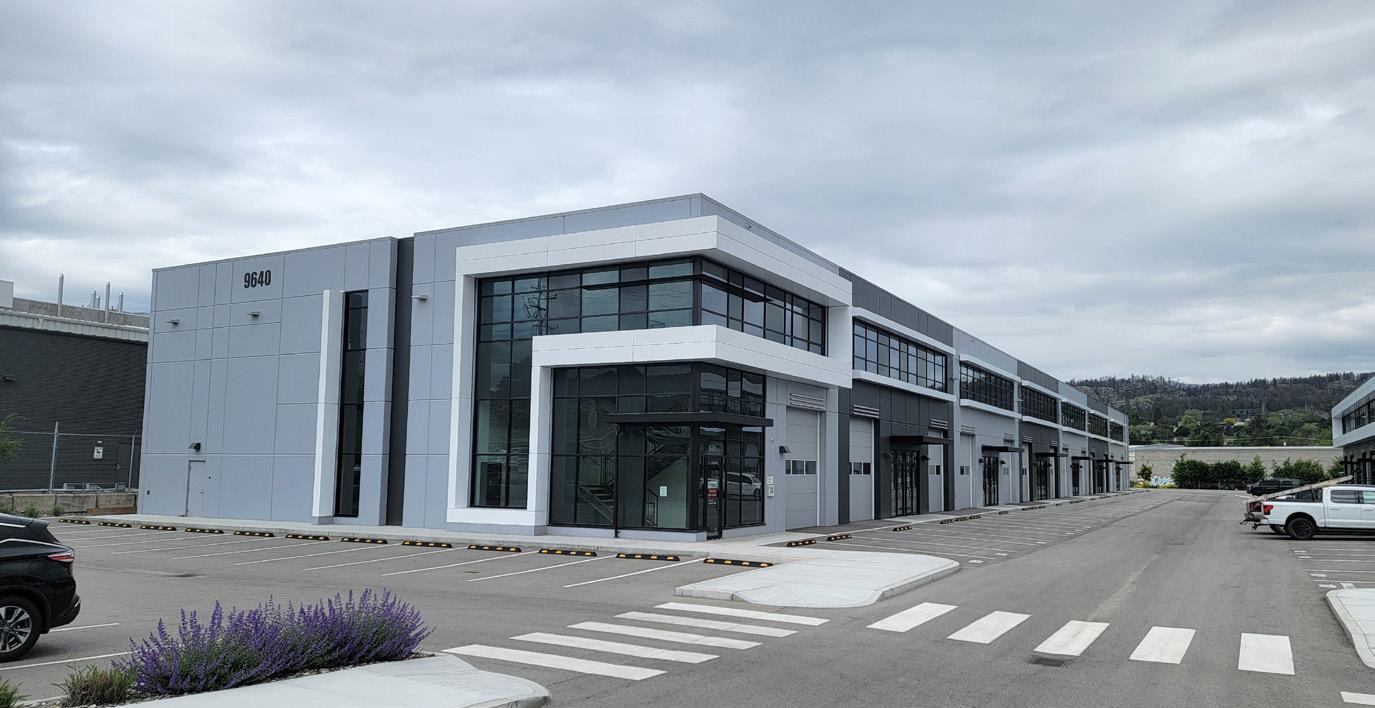 New industrial strata units at IntraUrban McCarthy, 9640 McCarthy Road, Winfield, Kelowna